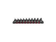 3641 10 Piece 3 8 in. Drive Stubby Tamperproof Impact Star Bit Socket Set