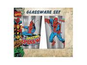 Spider Man Glass Tumbler 2 Pack