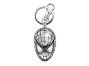 Spider Man Head Pewter Key Chain