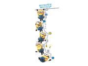 Despicable Me 2 Growth Chart Peel and Stick Wall Decals
