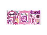 Barbie s Fabulous Frames Peel and Stick Giant Wall Decals