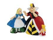 Alice in Wonderland Queen of Hearts Salt Pepper Shakers