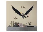How to Train Your Dragon 2 Hiccup and Toothless Wall Decal