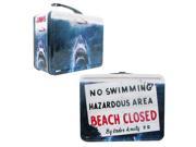 Jaws No Swimming Retro Style Tin Tote Lunch Box