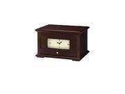 Seiko Clocks Desk Table Jewelry Case Cream Dial clock QXG141BLH