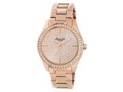Kenneth Cole New York Rose Gold with Pave Crystal Dial Womens watch KC4958
