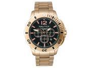 Nautica BFD 101 Chronograph Rose gold Mens watch N27524G