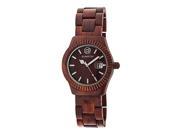 Earth Pith Wooden Unisex Watch Red