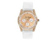Ted Baker Multifunction White Leather Womens watch TE2102