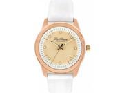 Ted Baker Three Hand White Leather Strap Women s watch TE2103
