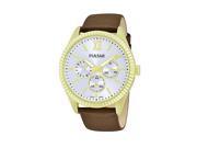 Pulsar Multifunction Leather Brown Womens watch PP6144