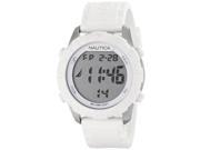 Nautica NSR 100 Digital Silicone White Unisex watch N09926G
