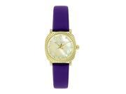 Ted Baker Mini Jewels Purple Leather Strap Womens watch 10024722