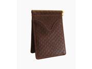Brown Python Leather Money Clip 98307
