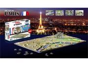 Paris History Time 4D Cityscape Puzzle by 4D Cityscape
