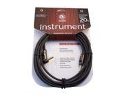 Planet Waves 20ft Circuit Breaker Instrument Cable with Right Angle End