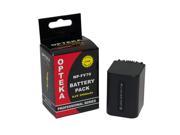 Opteka NP FV70 2500mAh Ultra High Capacity Li ion Battery Pack for Sony Handycam Camcorders