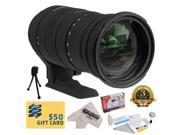 Sigma 50 500mm f 4.5 6.3 APO DG OS HSM Lens 738306 With 3 Year Warranty for Nikon DSLR Camera Includes Cleaning Kit Screen Protectors Mini Tripod Microfi