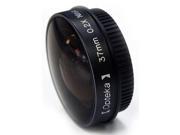 Opteka Platinum Series 0.2X Low Profile Ninja Fisheye Lens for Canon ZR960 DC410 and DC420 Digital Camcorders