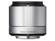 Sigma 35S963 60mm F2.8 DN Lens Silver Micro Four Thirds