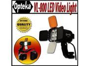 Opteka VL 800 Ultra High Power LED Video Light for Canon EOS 7D 6D 5D 1DX 70D 60D 50D 40D T5i T4i T3i T3 T2i and SL1 Digital SLR Cameras