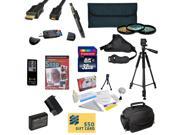 Accessory Kit for Canon Rebel T3 Includes 32GB SDHC Card Card Reader Battery Travel Charger 3 Filter Kit HDMI Cable Gadget Bag Tripod Lens Pen