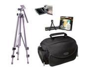 Universal Deluxe Photo Accessory Case Tripod Kit for Digital Video Cameras