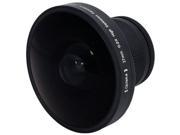 Opteka Platinum Series 0.2X HD Panoramic Vortex 220Deg Fisheye Lens 37mm