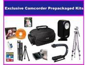 Enthusiast Accessory Package For JVC GZ HM300 GZ HM320 hm340 GZ HM400 GZ HM550 GZ MG750JVC GZ MS110 GZ MS230 GZ MS250 Everio S Package with 8GB Memory Card Vid