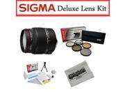 Sigma Lens Bundle for Canon Featuring Sigma 18 200mm F3.5 6.3 II DC OS HSM Lens Opteka Pro 5 Piece Filter Kit and More