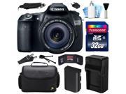 Canon EOS 60D DSLR SLR Digital Camera w EF S 18 135mm Lens 32GB Value Bundle