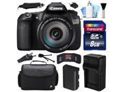 Canon EOS 60D DSLR SLR Digital Camera w EF S 18 200mm Lens 8GB Value Bundle