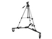 Opteka M3 Professional Heavy Duty Folding Tripod Dolly with Case and 54 Tripod for Photo and Video Cameras