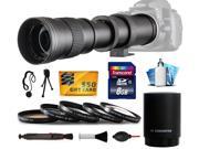 420mm 1600mm f 8.3 HD Super Telephoto Lens for Sony A5100 7S A6000 A5000 7R 7S
