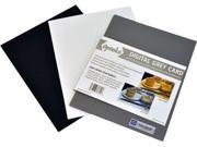 Opteka 8 X 10 Digital Color White Balance Grey Card Set for Digital Photography Includes Grey White Black Reference Cards
