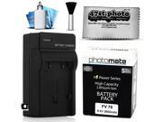 NP FV70 2600mAh Battery Charger for Sony HDR CX280 CX290 CX300 CX320 CX350 CX370 Video Camera Camcorder