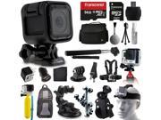 GoPro HERO4 Session HD Action Camera CHDHS 101 All You Need 64GB Accessories Kit with MicroSD Card Case Selfie Stick Chest Head Strap Car Bike Mount