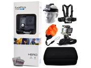 GoPro HERO Action Camera CHDHA 301 with Headstrap Chest Harness Mount Floaty Strap Wrist Glove Strap Premium Case
