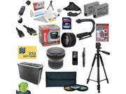 All Sport Kit for Canon Rebel T2i T3i T4i T5i DSLR Camera Includes 64GB SDXC Card 2 Batteries Dual Charger 0.20X 2.2x Lens 3 Piece Filters Hard Case