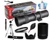 420mm 1600mm f8.3 Telephoto Lens Bundle for Olympus PEN EPM1 EPL2 EPL1 EP2 EP1