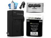 NP FV100 4800mAh Battery Charger for Sony HDR CX550 CX560 CX580 CX700 CX730 Video Camera Camcorder