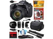 Canon EOS 7D 18 MP CMOS Digital SLR Camera with 28 135mm f 3.5 5.6 IS USM Lens with 16GB Memory 2.2x 0.43x Lens Hood UV CPL FL Filters 67 Monopod DVD Gui