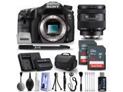 Sony Alpha a77 II DSLR Camera with 16 50mm f 2.8 Lens and Deluxe Accessory Kit Sandisk 2x 64GB SD Memory Cards Case