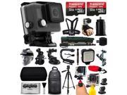 GoPro HERO Camera Camcorder CHDHC 101 with Ultimate Accessory Bundle includes 64GB Memory Selfie Stick Chest Head Strap Backpack LED Night Light