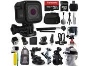 GoPro HERO5 Session HD Action Camera CHDHS 501 All You Need 64GB Accessories Kit with 64GB Card Case Selfie Stick Chest Head Strap Car Bike Mount