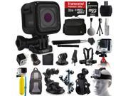 GoPro HERO5 Session HD Action Camera CHDHS 501 All You Need 32GB Accessories Kit with 32GB Card Case Selfie Stick Chest Head Strap Car Bike Mount