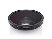 Opteka 58mm 0.4X HD2 Large Element Fisheye Lens for Professional Video Camcorders