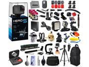 GoPro HERO5 Hero 5 4K Action Camera Black Edition 4Yr Accident Protection 192GB Large Everything You Need Kit