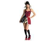 Adutl Queen Of Hearts Costume Disguise 50334