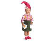 Toddler Flower Garden Gnome Costume Disguise 50032